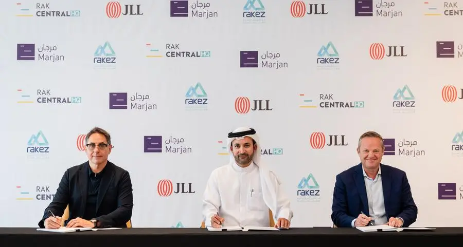 راكز ومرجان يعيّنان شركة جيه إل إل كمستشار تأجير حصري لمجمع المكاتب الرئيسي \"راك سنترال إتش كيو\"