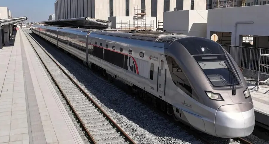 UAE's Etihad Rail, ADCMC conduct passenger trial run on route connecting Saudi border and Abu Dhabi