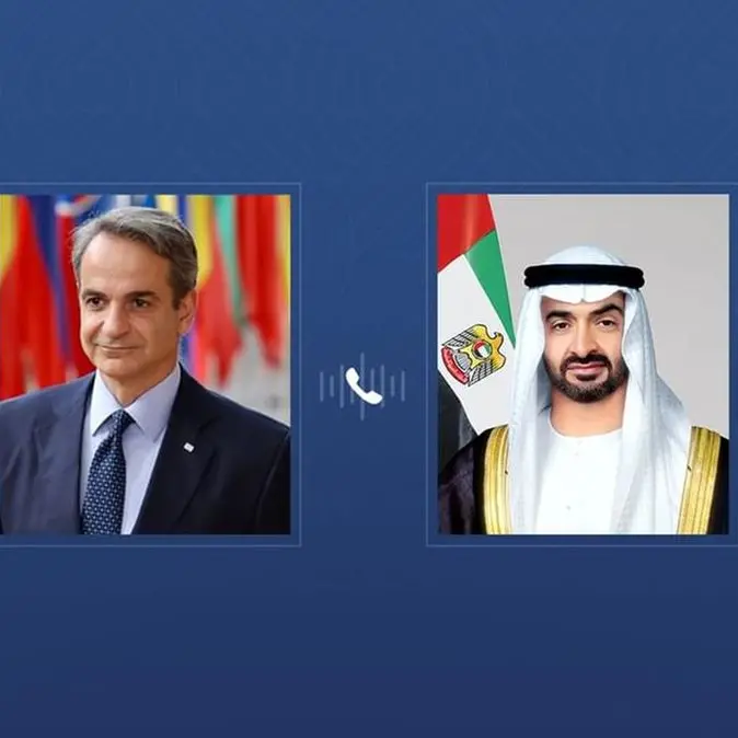 UAE President holds phone call with Greek Prime Minister