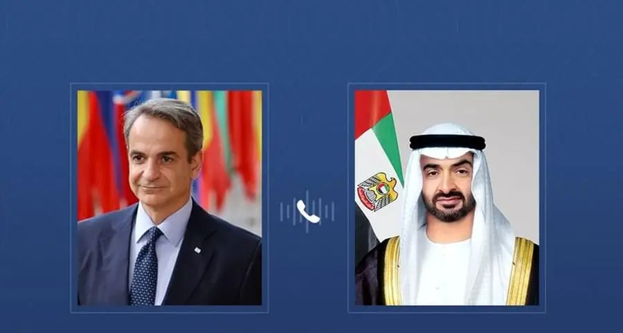 UAE President holds phone call with Greek Prime Minister