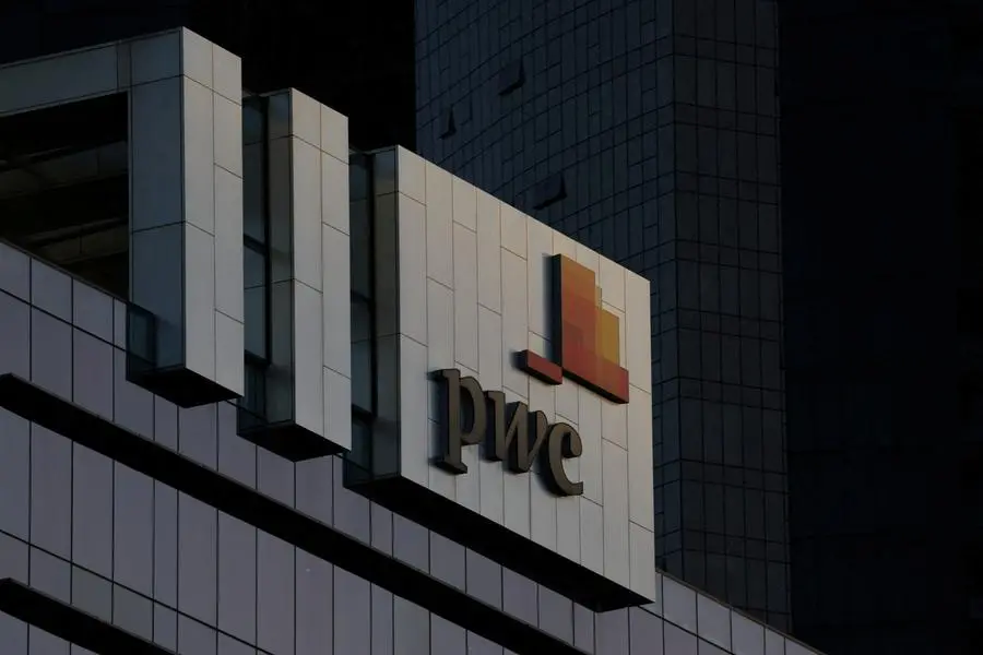 FILE PHOTO: A view shows a PwC Australia logo in Melbourne, Australia, March 24, 2025. REUTERS/Hollie Adams. , Reuters