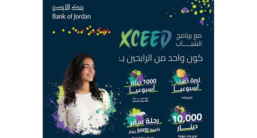 Bank of Jordan launches 2026 rewards campaign for XCEED youth savings accounts