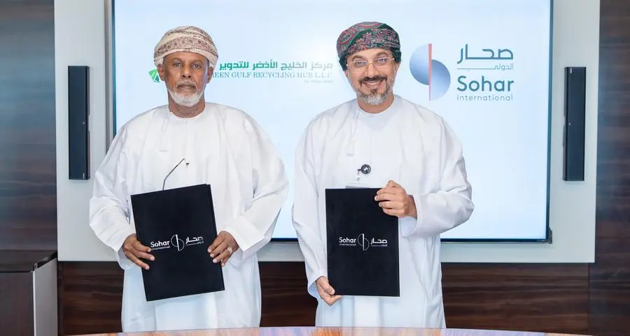 Sohar International signs electronic waste recycling agreement with Evergreen Gulf Recycling Hub Services