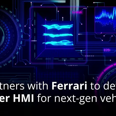 DXC partners with Ferrari to develop the driver HMI for next-gen vehicles