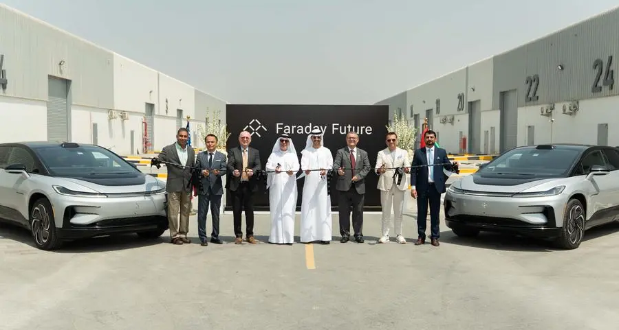 Faraday Future set to establish 1st regional facility at Ras Al Khaimah with AED 30mln investment