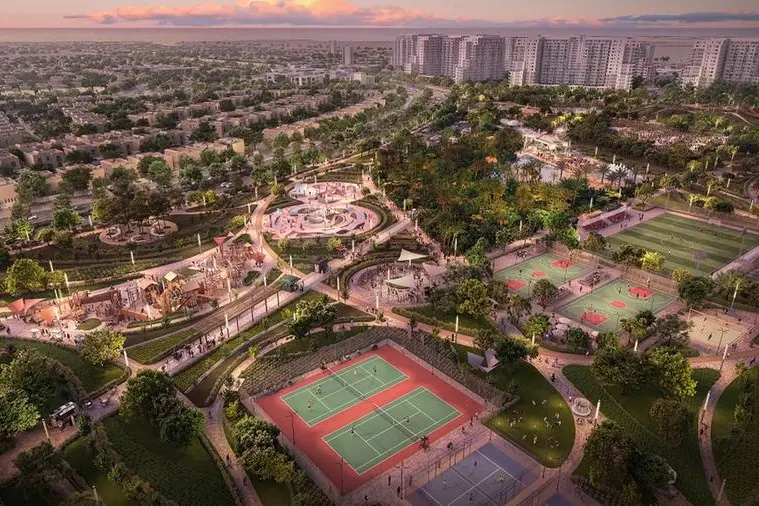 ALDAR Noya Central Park. Aldar sells out \\u2018Yas Park Gate\\u2019 and launches exclusive standalone villas at \\u2018Yas Park Views\\u2019. Image Courtesy: Aldar
