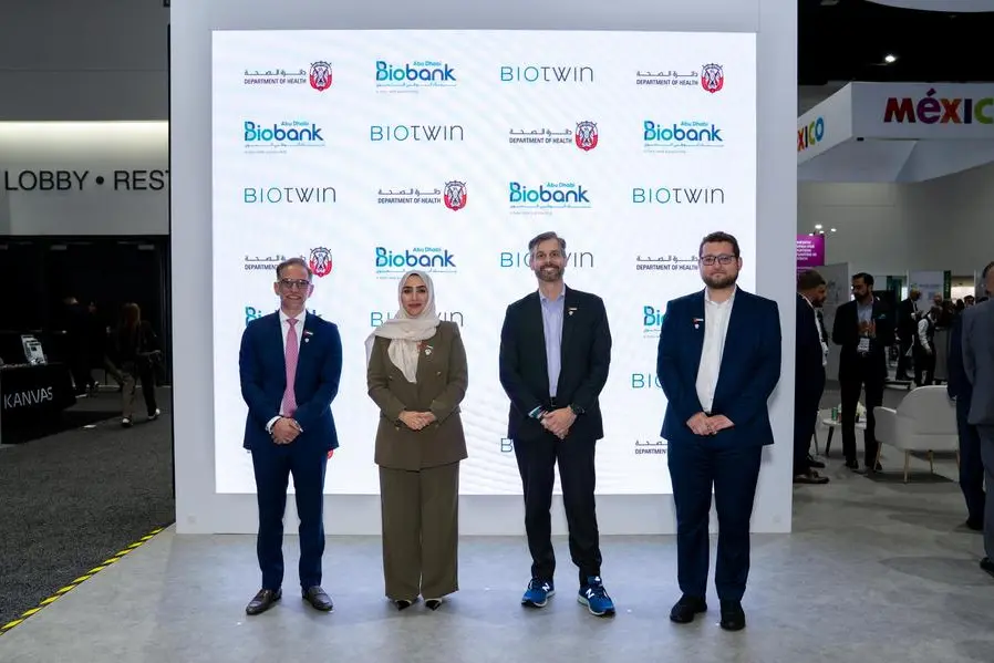 بنك أبوظبي الحيوي يوقع اتفاقية شراكة مع BioTwin لتوسيع تطوير تقنية التوأم البشري الافتراضي في دولة الإمارات
