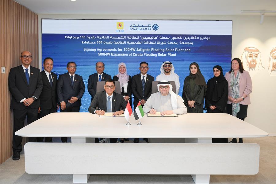 Masdar Advances Floating Solar with Indonesia Agreements