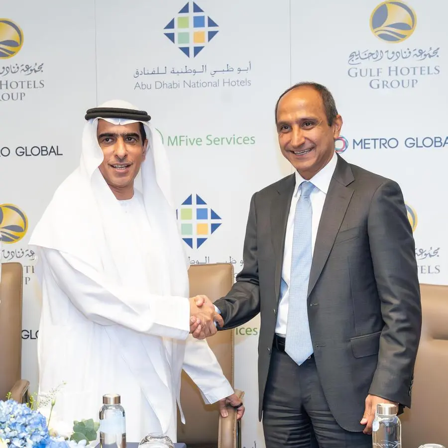 مجموعة فنادق الخليج توقع شراكة استراتيجية مع فنادق أبوظبي الوطنية ADNH وشركة Metro Global