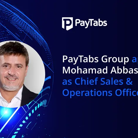 مجموعة PayTabs تعين محمد عباس رئيسًا تنفيذيًا للمبيعات والعمليات لدفع الإبتكار والربحية للمجموعة