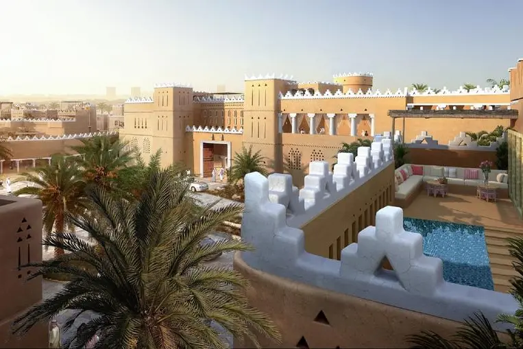 Rendering of The Ritz-Carlton Diriyah. Marriott International and Diriyah Company break ground for The Ritz-Carlton, Diriyah. Image Courtesy: Marriott International
