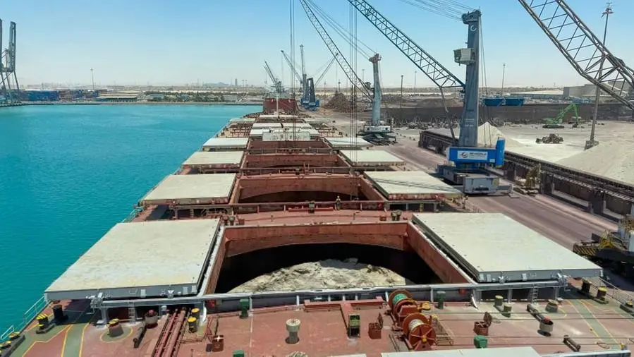 DP World Egypt handles largest-ever specialist vessel carrying slag cargo at Ain Sokhna Port