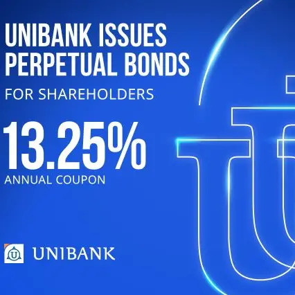 Unibank expands investor access with 13.25% perpetual bond offering