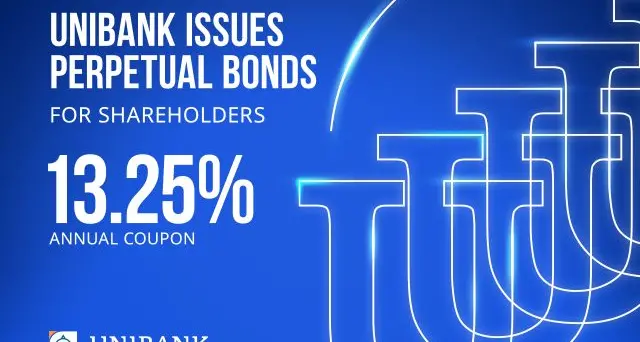 Unibank expands investor access with 13.25% perpetual bond offering