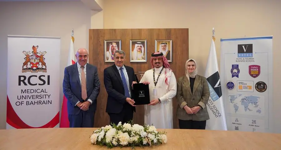 RCSI Medical University of Bahrain and Vatel Bahrain Hotel and Tourism Business School launch strategic partnership
