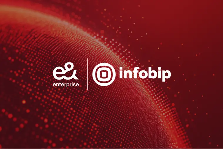 E& enterprise, the digital transformation arm of e&, has announced a strategic partnership with Infobip, a global cloud communications platform, to launch the new Customer Engagement Hub. Image Courtesy: E& enterprise
