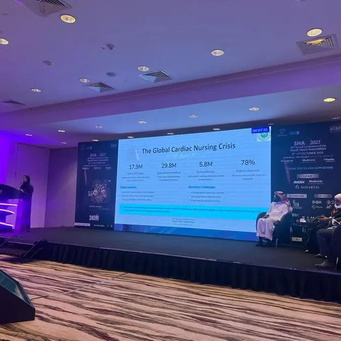 جامعة الخليج العربي تشارك في المؤتمر السنوي السادس والثلاثين (SHA 25) بتنظيم من جمعية القلب السعودية