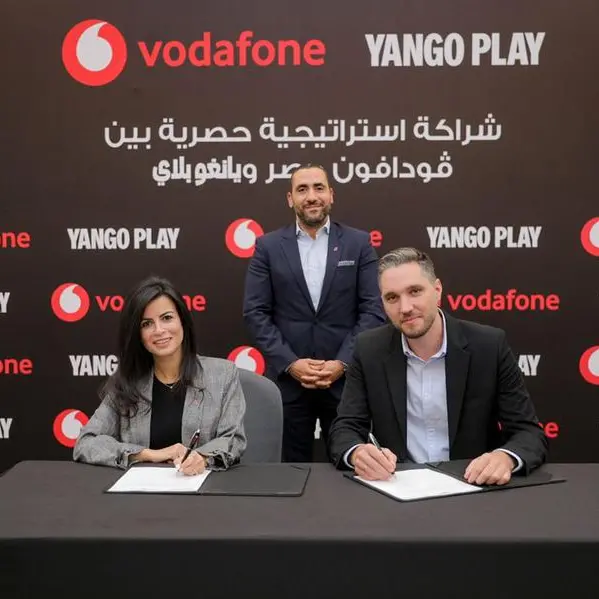 Vodafone Egypt and Yango Play announce an exclusive partnership for digital entertainment