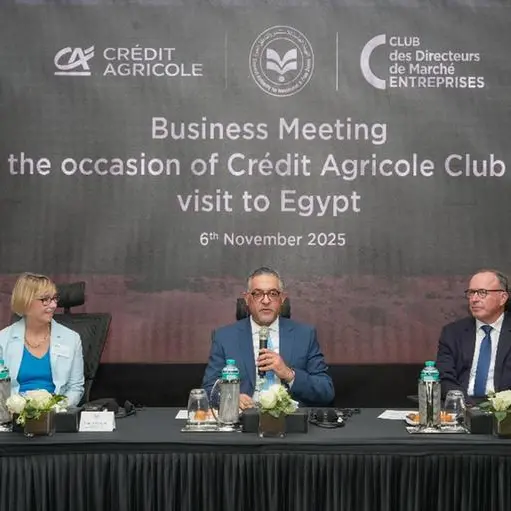 GAFI hosts delegation from Crédit Agricole Group and senior executives from Crédit Agricole Egypt