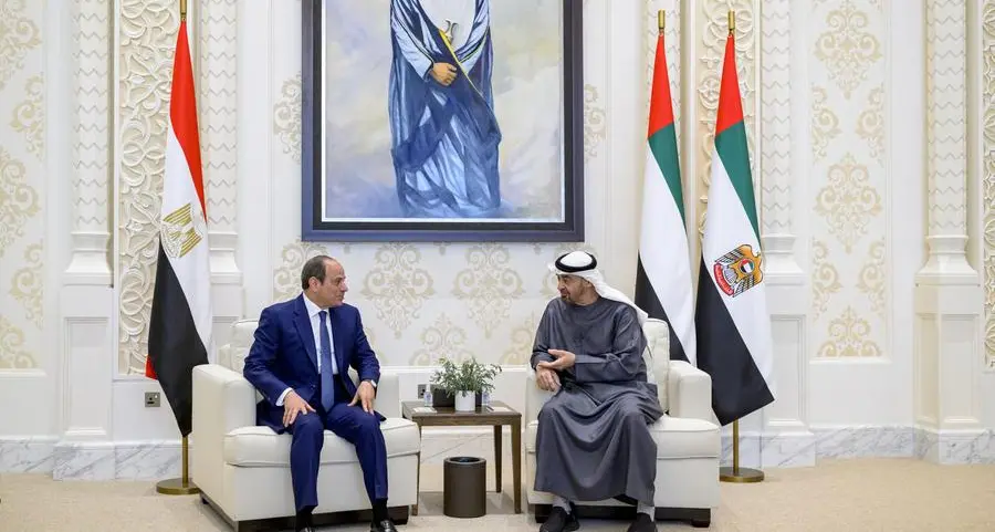 UAE and Egyptian Presidents discuss cooperation and regional developments