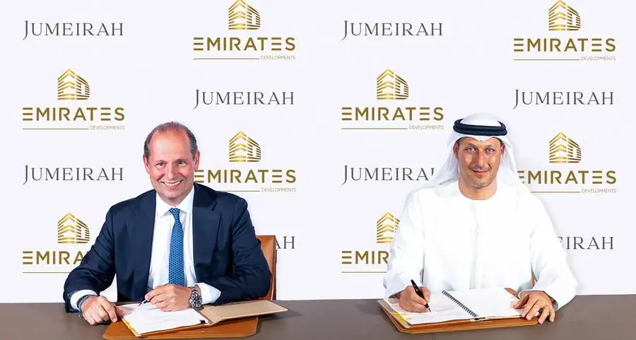 \"الإمارات للتطوير\" توقّع اتفاقية مع جميرا لتطوير مشروع سكني فاخر يحمل علامة جميرا في جزيرة الماريه في إمارة أبوظبي