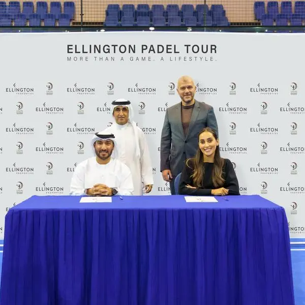 Ellington Properties collaborates with UAE Padel Association, supporting the growth of padel in the UAE
