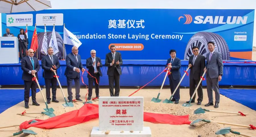 China’s Sailun Group breaks ground on $1bln tire plant in Egypt