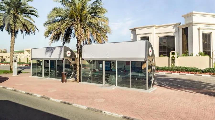 Dubai's smart bus station project work 90% completed