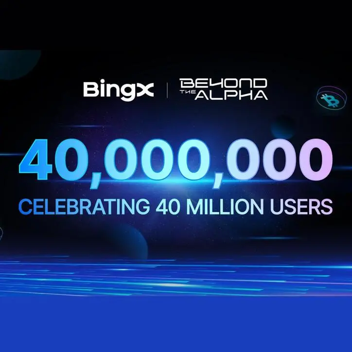 BingX celebrates reaching 40mln users in 2025 with 100% growth