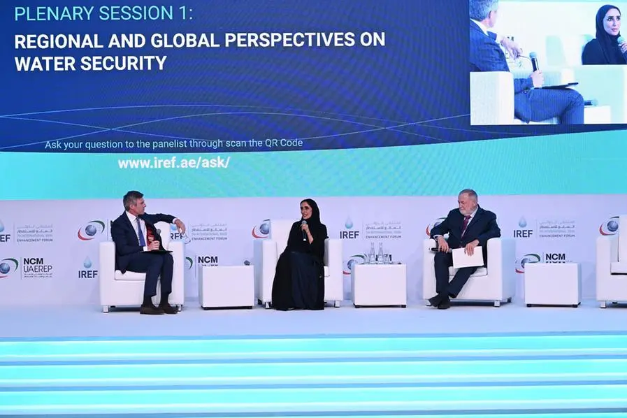IREF\\'s 1st Plenary Session on Regional and Global Water Security. Image Courtesy: Supplied