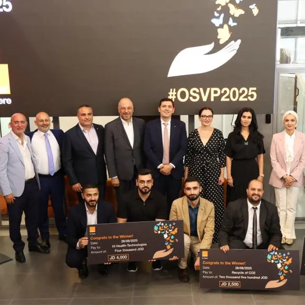 Orange Jordan holds a graduation ceremony for winners of the 9th edition of Orange Social Venture Prize