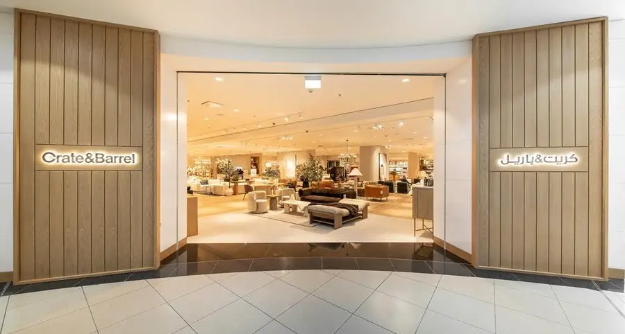 Crate&Barrel expands in Saudi Arabia with new Riyadh store