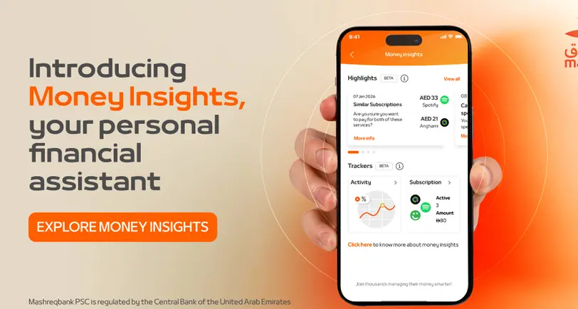 Mashreq launches Money Insights, a financial management tool providing clarity on everyday banking in the UAE