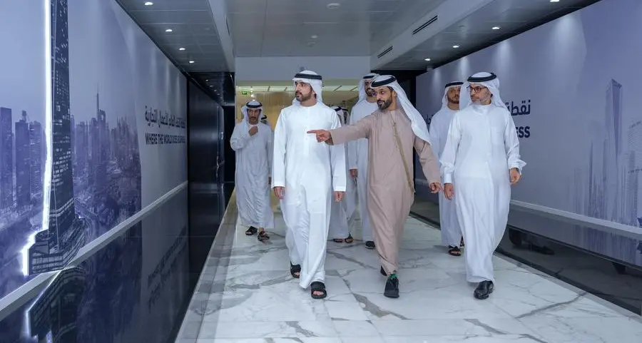 Hamdan bin Mohammed visits world’s largest diamond tender facility at DMCC