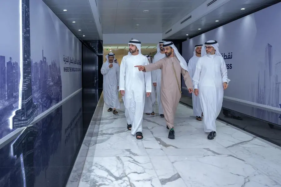 H.H. Sheikh Hamdan bin Mohammed bin Rashid Al Maktoum, Crown Prince of Dubai, Deputy Prime Minister and Minister of Defence of the UAE, and Chairman of The Executive Council of Dubai, visited the Dubai Multi-Commodities Centre (DMCC), taking in a first-hand tour of the Dubai Diamond Exchange (DDE), the largest diamond tender facility in the world. , WAM