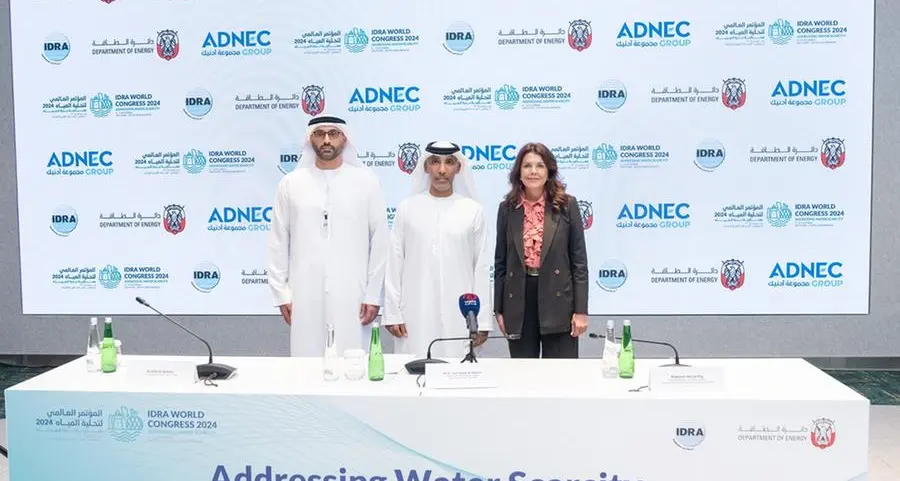 DoE Abu Dhabi announces details on the International Desalination and Reuse Association World Congress 2024