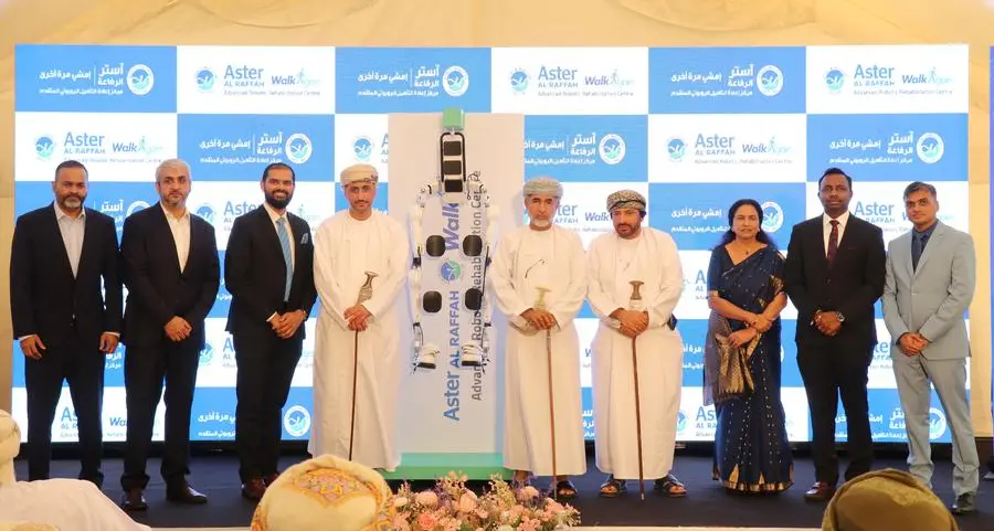 Aster Al Raffah Walk Again launches second robotic rehabilitation centre in Oman