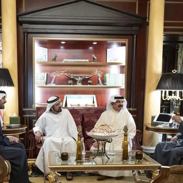 UAE President meets King of Bahrain