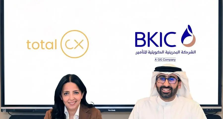 Total CX and Bahrain Kuwait Insurance Company sign strategic partnership agreements