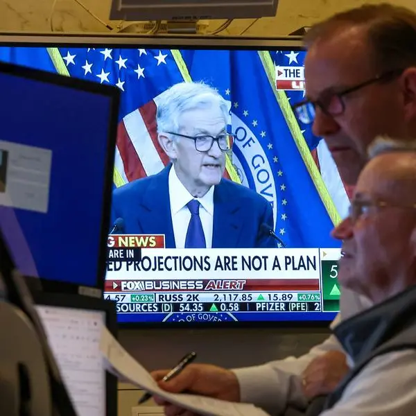 US Stocks: S&P 500 ends nearly flat, gives back gains; Fed's Powell says inflation to rise