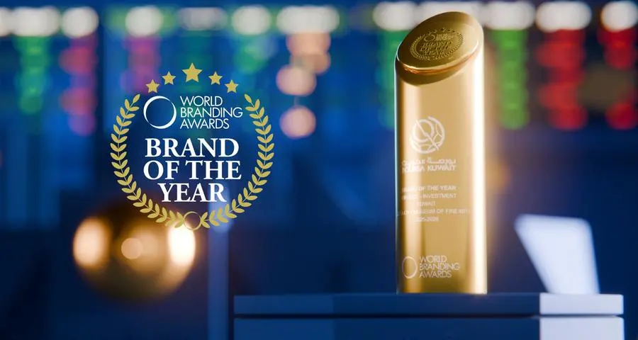 Boursa Kuwait named “Brand of the Year in Finance and Investment” by the World Branding Awards