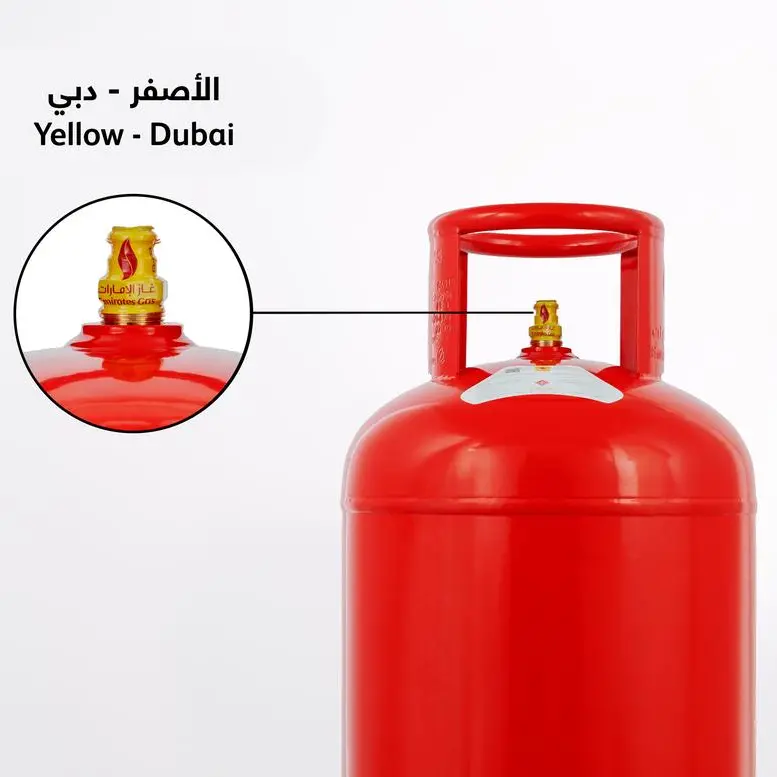 Emirates Gas enhances safety with new yellow LPG cylinder seal in Dubai
