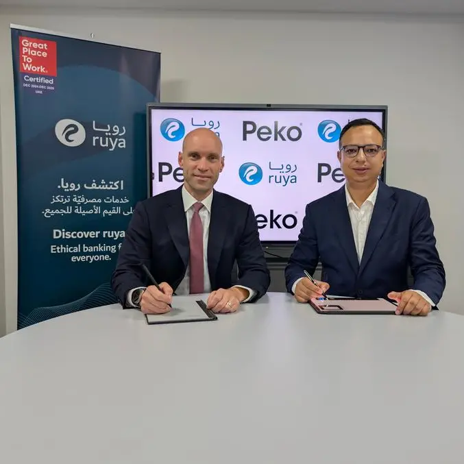 Ruya Community Islamic Bank partners with Peko to support SME growth in the UAE