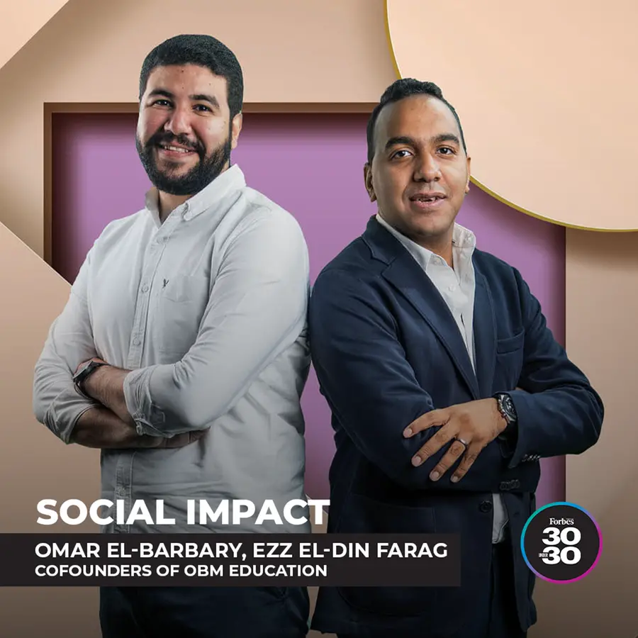 OBM Education co-founders nominated for Forbes Middle East 30 Under 30