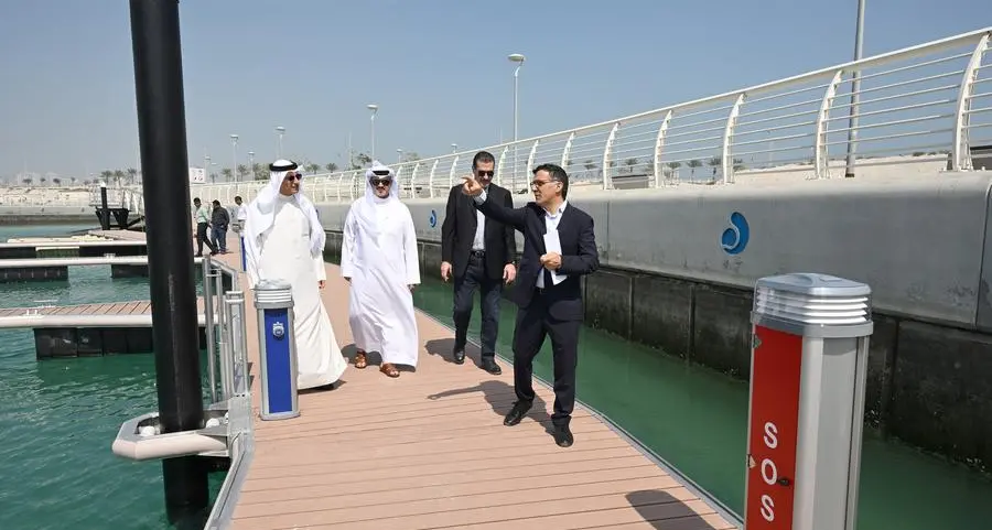 شركة الإثمار للتطوير تعلن عن انتهاء أعمال بناء المرافق البحرية في دلمونيا مارينا
