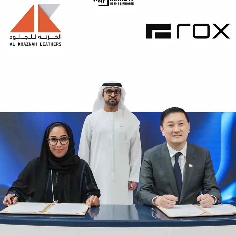 Al Khaznah Leathers signs strategic MOUs with ROX and the UAE Ministry of Culture at Make It in the Emirates 2026