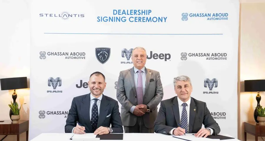 Stellantis appoints Ghassan Aboud Automotive as distributor for Jeep, RAM and Peugeot in Syria
