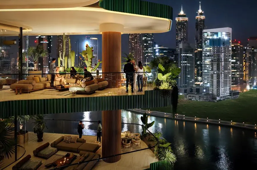 Rendering R.Evolution's Eywa residential project in Dubai