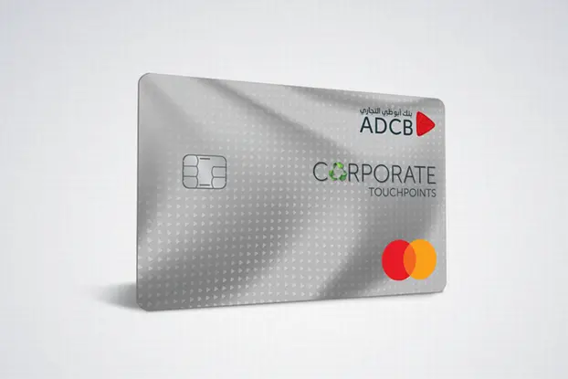 ADCB Corporate TouchPoints card. Image courtesy: ADCB