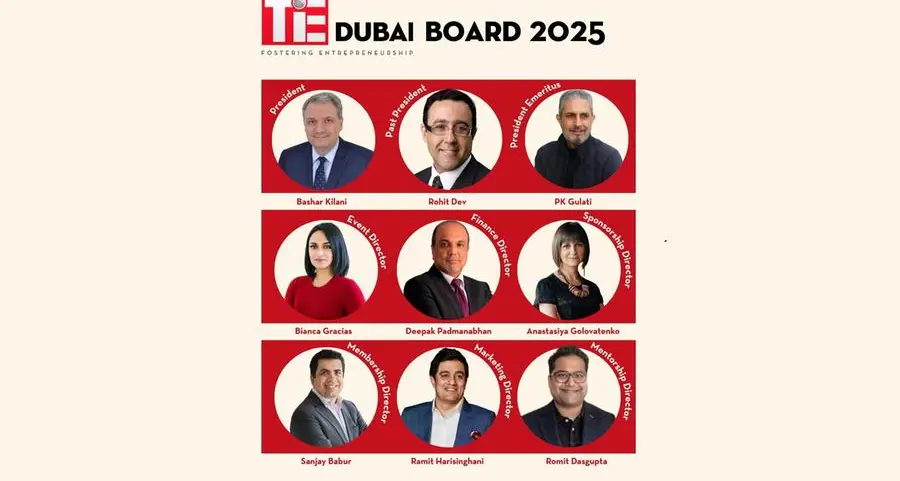 TiE Dubai unveils new Board for 2025–2026 term to propel entrepreneurial growth across the MENA region
